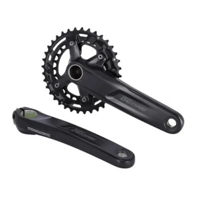 Imagen de SHIMANO FC M5100 Juego de bielas DEORE 2x11V 36/26 Dientes x 175 mm, Unisex Adult, Black, Talla única