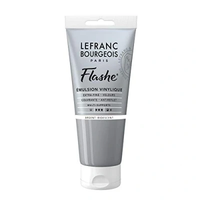 Imagen de Lefranc Bourgeois vinilo Pintura Acrílica, extra fina color de para artistas, Irisierendes Si er, 80ml Tube Vinylfarbe
