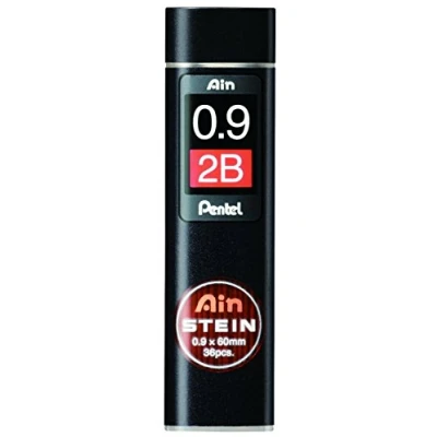 Imagen de Pentel C279 2BO Minas (2B, 0.9 x 60 mm)