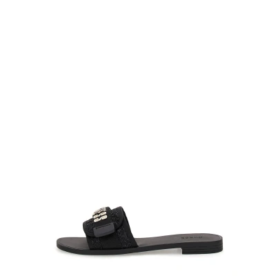 Imagen de Guess Elyze Sandalias planas, Mujer, Talla: 36, Black Zapatos