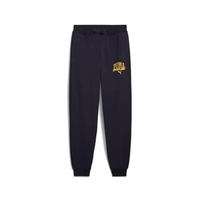 Imagen de Puma Class Unisex Pantalones deportivos para niños, Talla: 5 6a (6), New navy