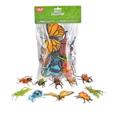 Imagen de Wild Republic 64092 Colección de Juegos Grande Insecto, 10 Partes