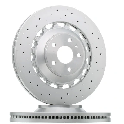 Imagen de BREMBO 09.D174.33 disco de freno 370 34 5 perforado/ventil. int., dos piezas revestido altamente carbonizado AUDI: A3 Sportback