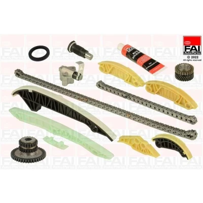 Imagen de FAI AutoParts TCK223L Juego de Cadena distribución con juntas, ruedas dentadas Símplex, bajo ruido VOLKSWAGEN: GOLF 6, Scirocco III