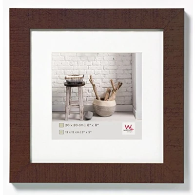 Imagen de Walther Design HO220N Home, Marco de madera, formatos especiales, nuez, 20 x cm