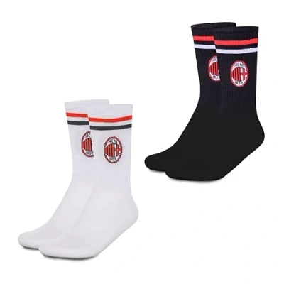Imagen de hermet Set Calze Juego de Calcetines Milan, Blanco/Negro, 39 42 Unisex Adulto