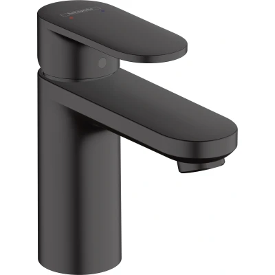 Imagen de hansgrohe Vernis Blend Grifo monomando de lavabo 100, sin vaciador automático, negro mate, 71580670
