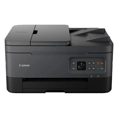 Imagen de Canon Pixma TS7450 Impresora Multifunción 3 en 1, Sistema de Inyección Tinta, Impresión, Escaneo y Copia, WiFi, Impresión a Doble Cara, ADF 35 Hojas, Cartuchos Fine, Barra Estado LED, Negro