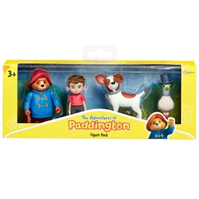Imagen de Rainbow Designs Official The Adventures of Paddington Paquete de figuras oso para niños