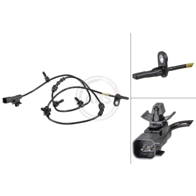 Imagen de A.B.S. 32122 Sensor de ABS activo 1055 1145 37 negro OPEL: Insignia B Sports Tourer
