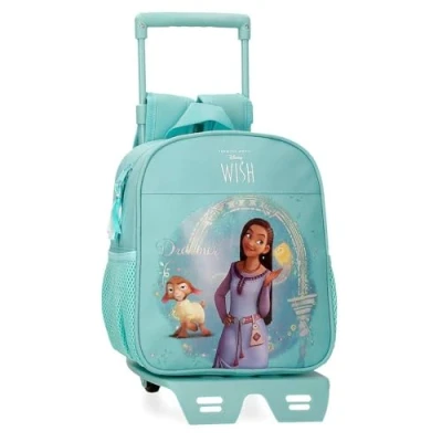 Imagen de Disney Joumma Wish Dreamer Mochila Preescolar con Carro Azul 23x25x10 cms Poliéster 5,25L