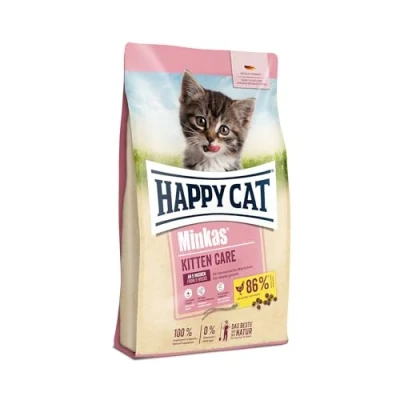 Imagen de Happy Cat Minkas 70407 Comida Seca para Cachorros de Gato 5 semanas a 6 Meses, 1,5 kg