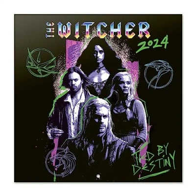 Imagen de Grupo Erik Calendario 2024 pared The Witcher Planificador mensual 30x30 cm