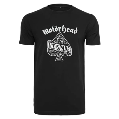 Imagen de MERCHCODE Motörhead Ace of Spades tee Camiseta, Hombre, Negro, Extra Small