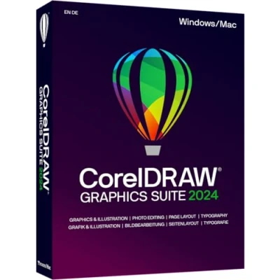 Imagen de Corel CorelDRAW Graphics Suite 2024, Perpetuo, 1 dispositivo, Entrega por correo