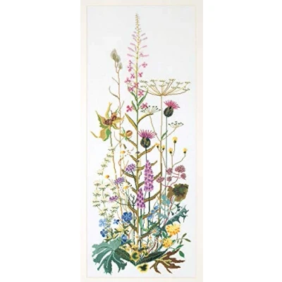 Imagen de Thea Gouverneur en Aida Kit para Cuadro de Punto Cruz, Flores Silvestres 16 CT