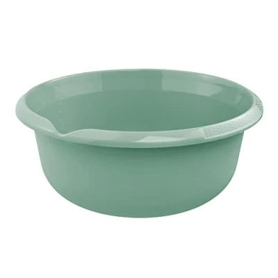 Imagen de keeeper Barreño universal con pico de vertido, Redondo, 9 L, Ø 36 cm, Björk, Verde Nordic