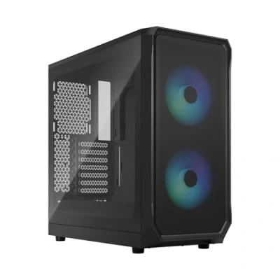 Imagen de Fractal Design Focus 2 RGB Black TG Clear Tint