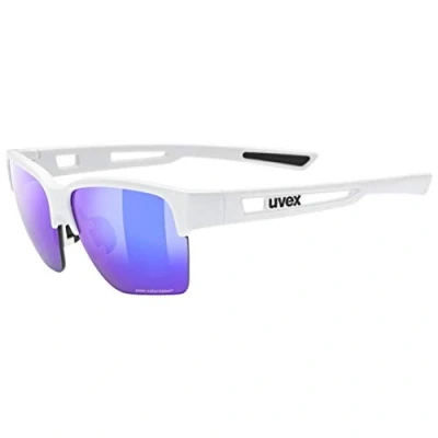 Imagen de uvex sportstyle 805 CV, gafas outdoor unisex, de espejo, tintadas para realzar el contraste, white/plasma daily, one size