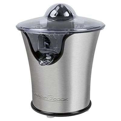 Imagen de Profi Cook PC ZP 1018 Prensa de cítricos Función antigoteo Fácil limpiar 100 Watts Color plata