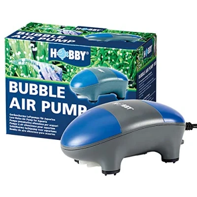 Imagen de Hobby 00692 Bubble Air Pump 300/100 300 L Bomba de Aire para Acuario, Color Gris y Azul