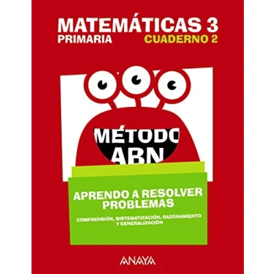 Imagen de Matemáticas 3. Método ABN. Aprendo a resolver problemas 2.
