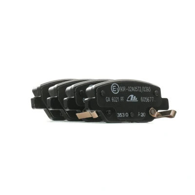 Imagen de ATE 13.0460 5677.2 Juego de pastillas freno con avisador acústico desgaste tornillos pinza FIAT: Tipo Hatchback, Familiar