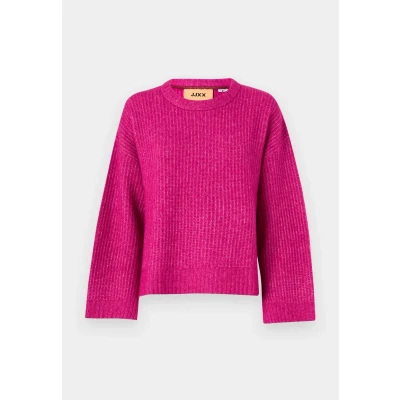 Imagen de JJXX Jxsigga Diverse CREW NECK Jersey de punto, Mujer, Talla: Medium, Fuchsia red
