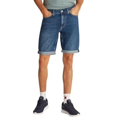 Imagen de Calvin Klein Jeans SLIM Shorts vaqueros, Hombre, Talla: 33, Denim dark