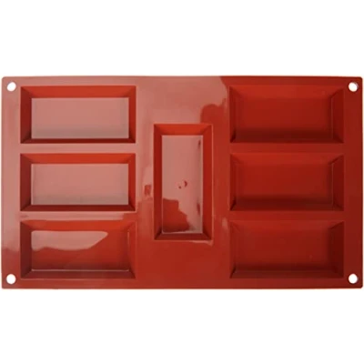 Imagen de Silikomart SF054 FINANZIERI Molde de Silicona 95X45 H 12 MM