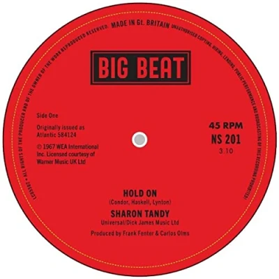 Imagen de Hold On/daughter Of The Sun Vinilo Single 7&quot; Sharon Tandy