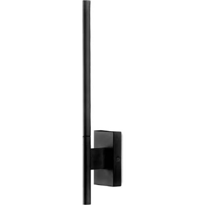 Imagen de Mantra Iluminación. Modelo TORCH. Aplique de pared fabricado en acrílico acabado color negro arena