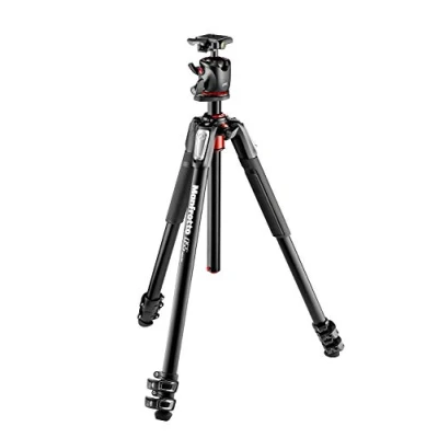 Imagen de Manfrotto 055 XPro Kit trípode con rótula de Bola XPRO, Negro, 3 Secciones