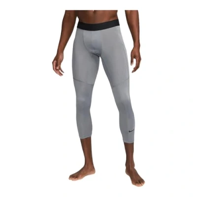 Imagen de Nike Performance Pantalón 3/4 de deporte, Hombre, Talla: Large, Smoke grey/black