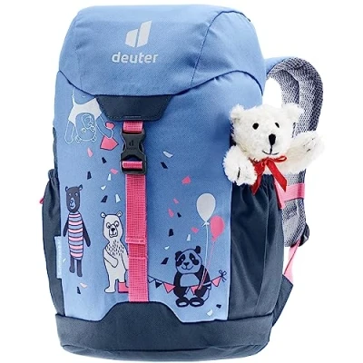 Imagen de deuter Mochila Infantil con Oso de Peluche, Azul Marino del Pacífico, 8 l Unisex niños