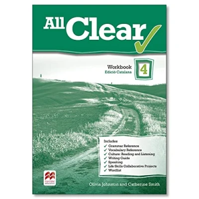 Imagen de All Clear 4 Workbook Catalan