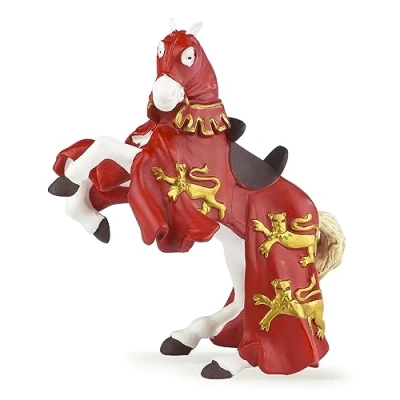 Imagen de Papo 39340 Caballo de Ricardo Corazón León, Rojo [Importado Alemania]