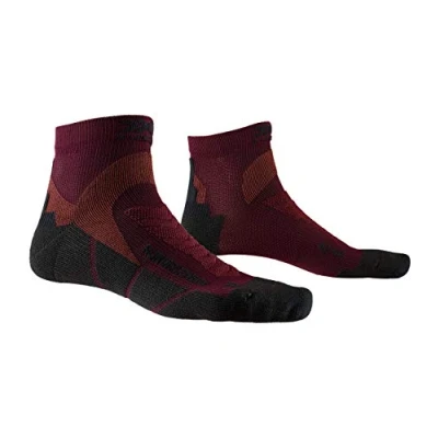 Imagen de X SOCKS Run Discovery Socks, Unisex Adulto, Dark Ruby/Opal Black, 39 41