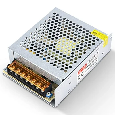 Imagen de Kingwen 12V 10A Fuente de Alimentacion Transformador Interruptor,Transformador Potencia,Transformador Voltaje para Tira LED,AC 100V / 240V a DC 120W.