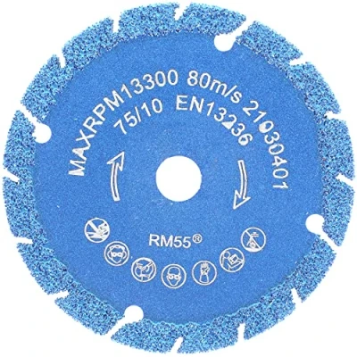 Imagen de PRODIAMANT disco de corte diamante universal Titanit 75 mm x 10 Multicorte para amoladora angular batería 76mm corta todos los materiales construcción