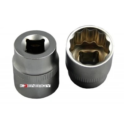 Imagen de ENERGY NE00424 17 Piezas insertables de llave cubo mm Acero cromo vanadio dodecagonal