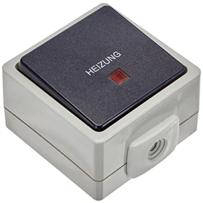 Imagen de as Schwabe 62454 Interruptor de superficie IP54, 230 V