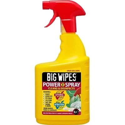 Imagen de Big Wipes bgw2448 1 L 4 x Power Spray Negro