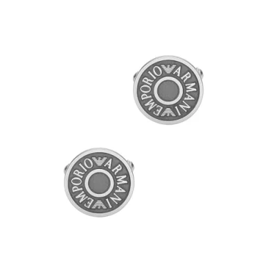 Imagen de Emporio Armani Essential Gemelos silvercoloured, Hombre, Talla: One Size, Silver coloured