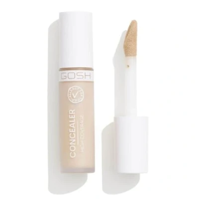 Imagen de GOSH corrector High Coverage 002 Marfil I Alta Opacidad líquido para cubrir ojeras, enrojecimientos e impurezas pieles sensibles Durable &amp; Vegano Lápiz de espinillas