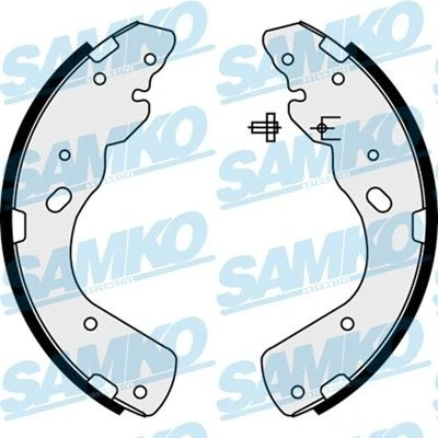 Imagen de LPR 08450 Zapatas de Freno 295 56 FORD: Ranger Mk2, Mk3