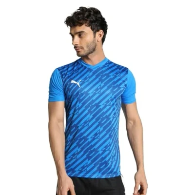 Imagen de Puma Teamultimate Camiseta deportiva, Hombre, Talla: XXL, Electric blue lemonade