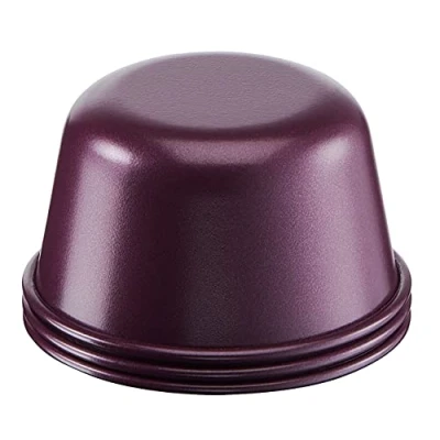 Imagen de Tefal Creabake Set 3 Moldes Muffins Creabake, repostería, 7.5 cm, revestimiento antiadherente, sistema apilable, recetas creativas dulces y saladas, repostería fácil