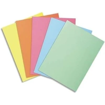 Imagen de Exacompta 850000E Super 60 Subcarpetas de papel, g/ m², Colores Surtidos, 22 x 31 cm, Paquete 250