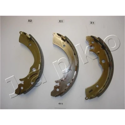 Imagen de JAPKO 55411 Zapatas de Freno Eje trasero 220 35 SUZUKI: Jimny SUV, IV HONDA: CR V 1